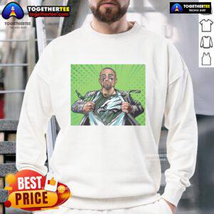 Top-Philadelphia-Eagles-Football-Jalen-Hurts-Is-The-Quiet-Superman-Comic-Style-Sweatshirt