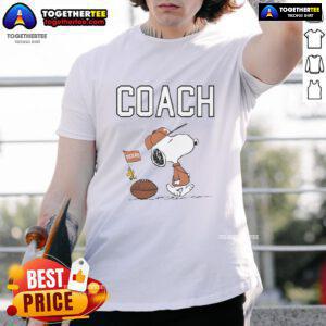 Top Snoopy Coach Texas Longhorns Football T-Shirt
