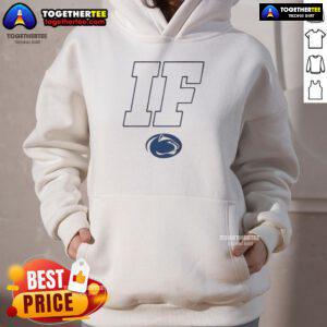 Alt Text: Stylish 2025 Penn State hoodie featuring bold colors and the iconic university logo.