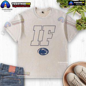 Awesome Penn State 2025 washed t-shirt featuring a vintage design and relaxed fit for fans and alumni.
