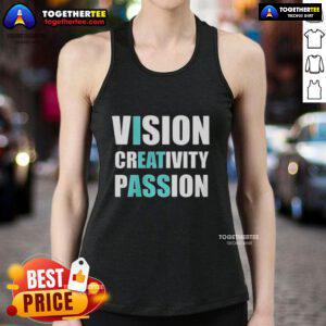 Awesome Vision Creativity Passion Tank Top showcasing vibrant design and comfortable fit, perfect for creative individuals.