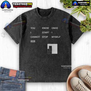 Awesome Nin washed t-shirt featuring a bold graphic design, perfect for casual wear and expressing your unique style.
