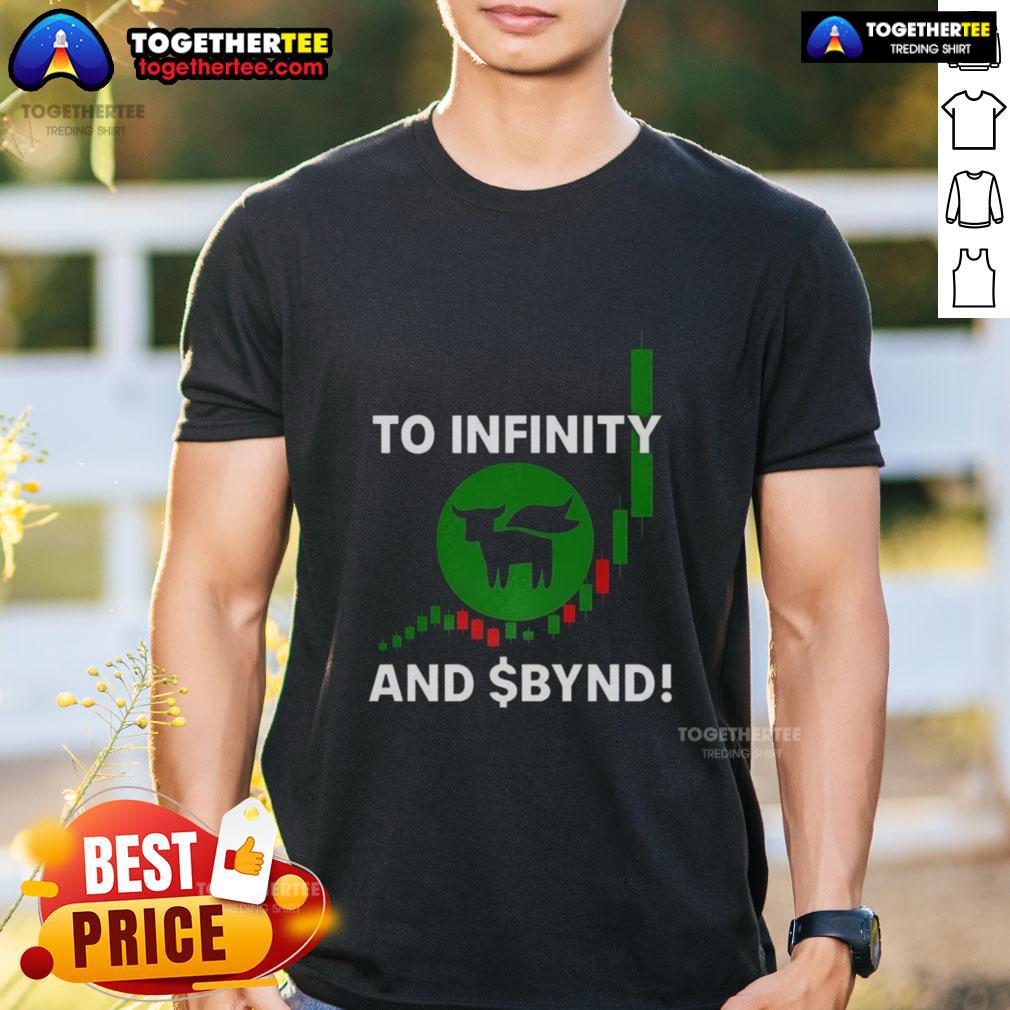 Good To Infinity And Bynd T-Shirt featuring a stylish design perfect for casual wear and fashion enthusiasts.