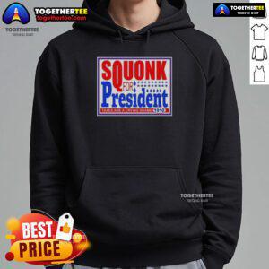 Good Vote Squonk For President Taxes Are A Crying Shame 1910 Hoodie featuring vintage political design and bold graphics.