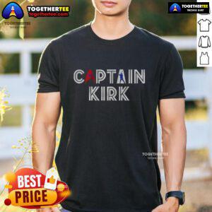 Hot Alejandro Kirk Toronto Blue Jays Baseball Captain Kirk T-Shirt featuring vibrant graphics and team colors.