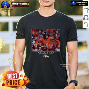 Hot Bo Nix Denver Broncos NFL Week 7 2025 T-Shirt featuring vibrant graphics and team colors for die-hard fans.