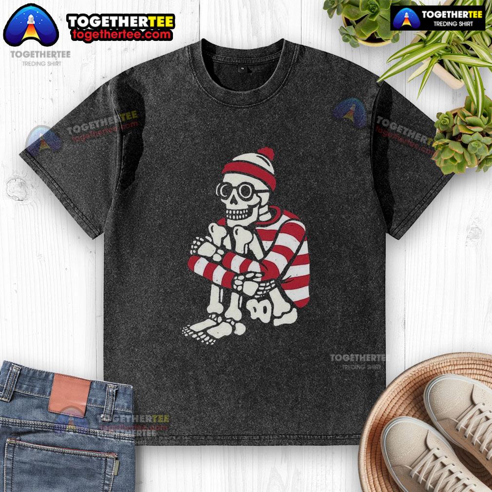 Stylish Hot Hide Seek Champion washed t-shirt featuring a playful design for kids and adults, perfect for casual wear.