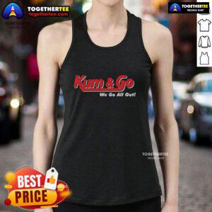 Alt Text: Hot Johnny Knoxville Kum and Go We Go All Out tank top featuring bold graphics and a stylish design for casual wear.