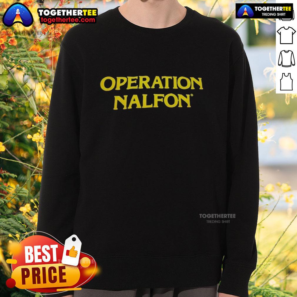 Stylish Hot Operation Nalfon sweatshirt in vibrant colors, perfect for casual wear and street style fashion.