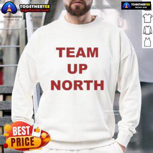 Hot Team Up North Utah Utes football sweatshirt featuring vibrant team colors and logo, perfect for fans and chilly game days.
