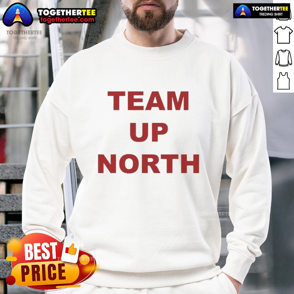 Hot Team Up North Utah Utes football sweatshirt featuring vibrant team colors and logo, perfect for fans and chilly game days.