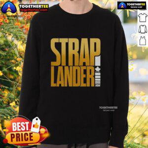 Stylish Nice Kris Statlander STRAPlander sweatshirt featuring vibrant graphics, perfect for fans and casual wear.