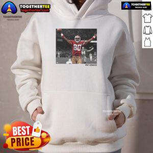 Alt Text: Original Jerry Rice San Francisco 49ers NFL Pay Homage Hoodie featuring bold graphics and comfortable design.