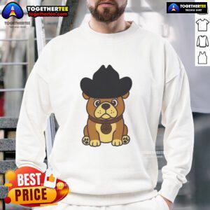 Pretty Rodeo Roscoe Dog Sweatshirt featuring a stylish design for dog lovers, perfect for cozy outings and casual wear.