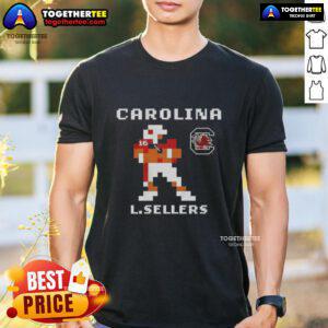 Alt Text: Pretty South Carolina Gamecocks Lanorris Sellers Retro Baller T-Shirt featuring vibrant colors and classic design.