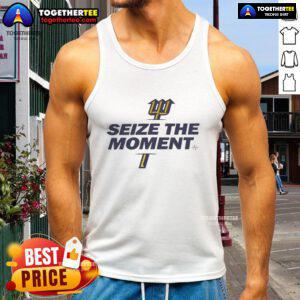 Top Seize The Moment Trident Seattle Mariners tank top featuring vibrant team colors and logo, perfect for fans.