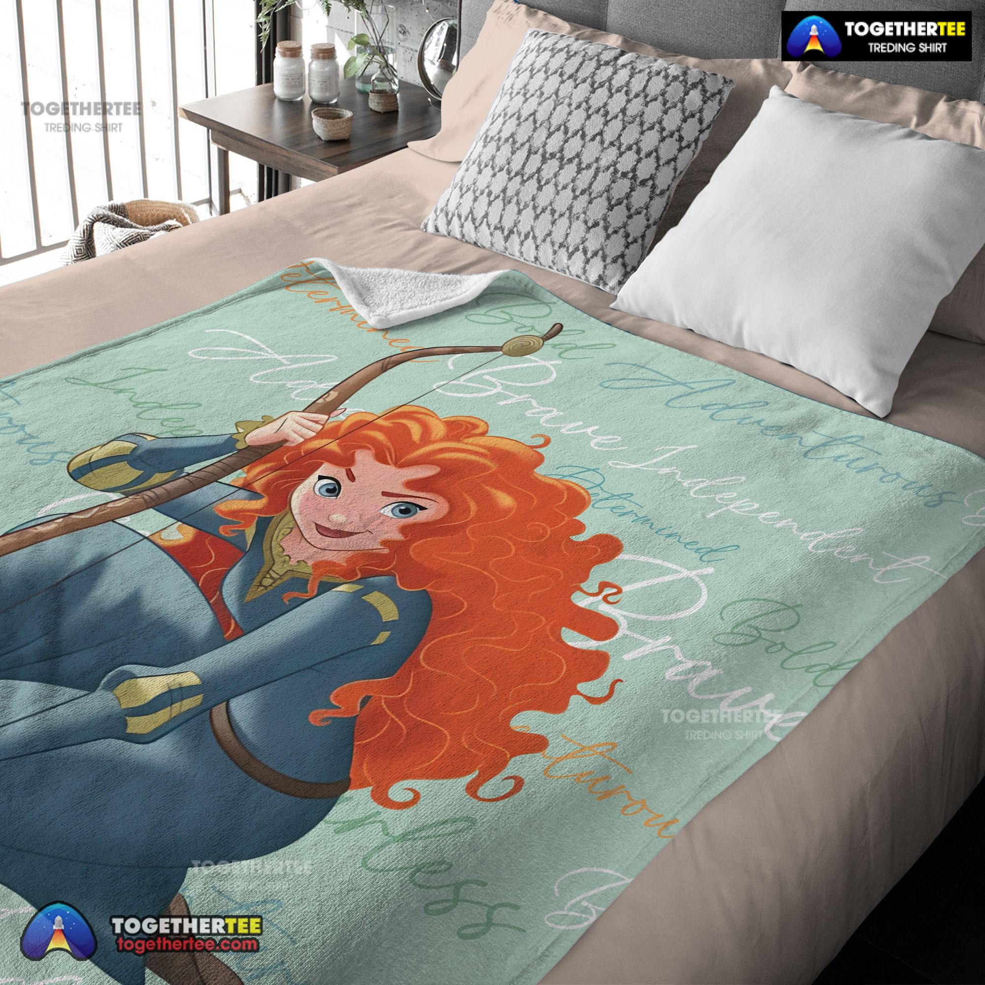 Official Disney Brave Merida Princess Blanket Fleece