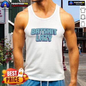 Good Batshit Lazy Tank Top in vibrant colors, perfect for casual summer outfits and lounging in style.