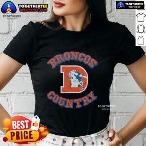 Good Denver Broncos Country Ladies Tee featuring vibrant team colors and stylish design, perfect for female fans.