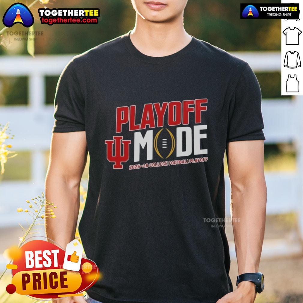 Good Indiana Hoosiers Built To Be Champions 2025 T-Shirt featuring bold graphics and team colors for fans.
