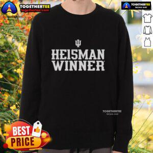 Alt Text: Good Indiana Hoosiers Heisman Winner sweatshirt featuring team colors and logo, perfect for fans showing support.