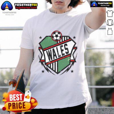 Good Wales Qatar Soccer T-Shirt featuring vibrant colors and unique design, perfect for fans of Welsh football.