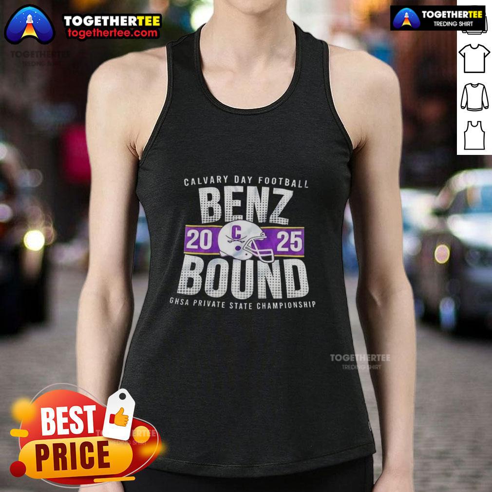 2025 Nice Calvary Football Benz Bound tank top featuring team colors and logo, perfect for fans and sports enthusiasts.