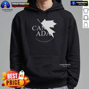 Nice Canada We Stand On Guard For Thee Hoodie, featuring a patriotic design and vibrant colors for Canadian pride.