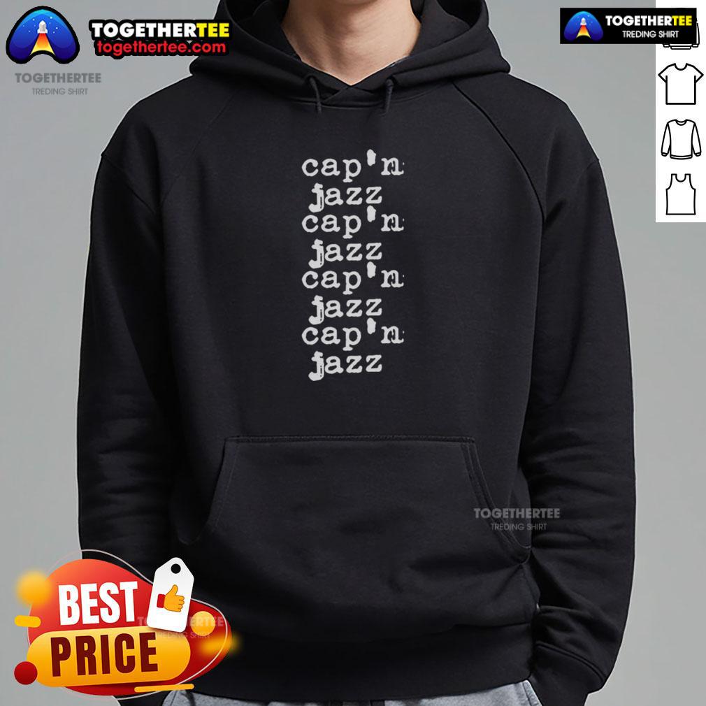 Trendy Capn Jazz type hoodie featuring vibrant colors and a comfortable fit, perfect for casual streetwear style.