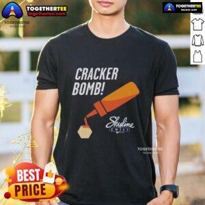 Nice Cracker Bomb Skyline T-Shirt featuring a vibrant skyline design, perfect for casual wear and skyline enthusiasts.