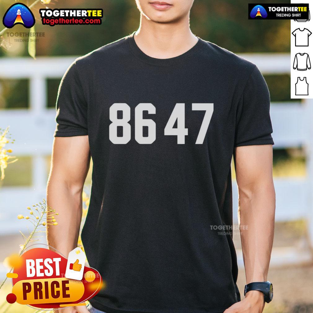 Official Brian Krassenstein 8647 T-Shirt featuring a bold design and premium quality fabric, perfect for fans and supporters.