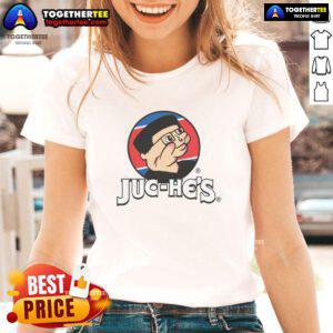 Official Juc Hes by K. Thor Jensen ladies tee in stylish design, perfect for casual wear and fandom enthusiasts.