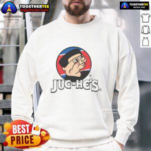Official Juc Hes by K. Thor Jensen sweatshirt featuring a unique design and comfortable fit, ideal for casual wear.