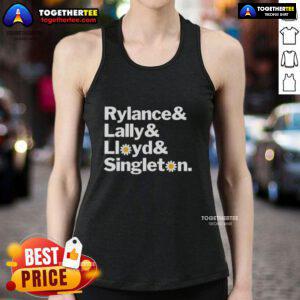 Original Rylance Lally Lloyd and Singleton tank top featuring a stylish design and vibrant colors for casual wear.