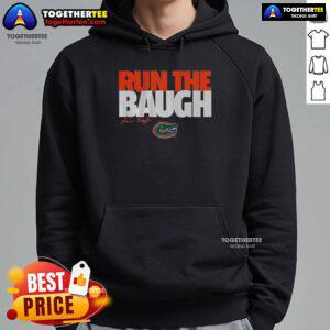 Premium Florida Gators Jadan Baugh Run The Baugh Hoodie showcasing vibrant team colors and stylish design.