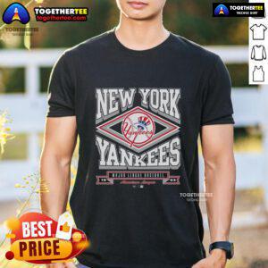 Premium New York Yankees Heater T-Shirt featuring bold team logo, perfect for fans and stylish casual wear.