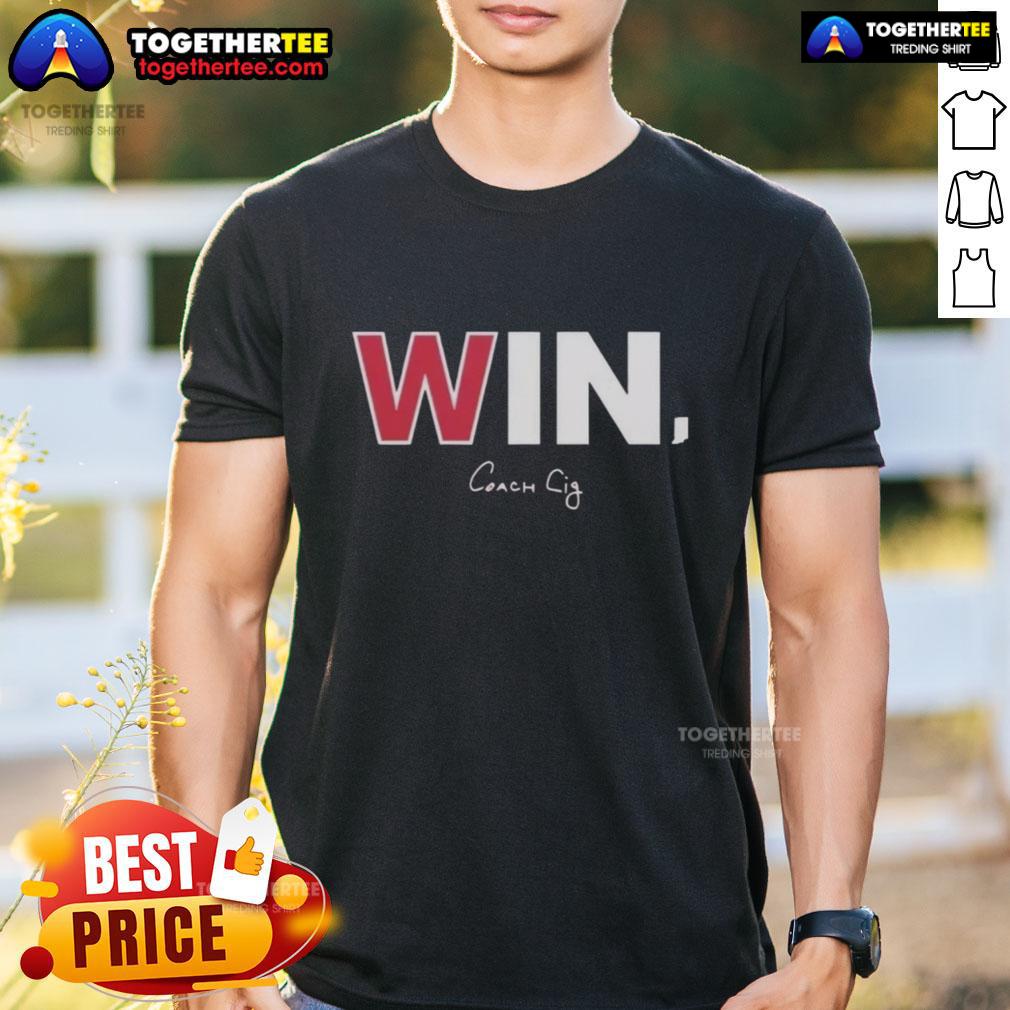 Top Indiana Hoosiers Win Cig-T T-Shirt featuring team colors and logo, perfect for fans celebrating victories.