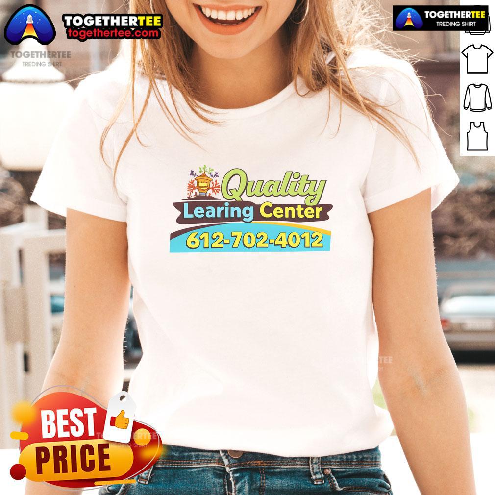 Funny Republican humor ladies tee from Official Quality Learning Center, perfect for casual wear and political satire.