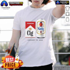 Original Indiana Hoosiers Curt Cignetti Cignatty 2026 T-Shirt featuring team colors and logo, perfect for fans.