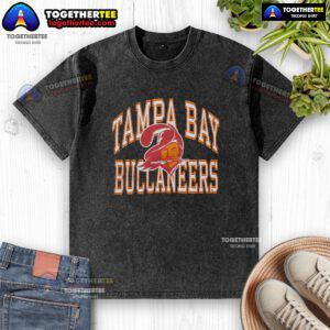Premium Tampa Bay Buccaneers Arch Washed T-Shirt in vibrant colors, showcasing team logo and stylish design for fans.