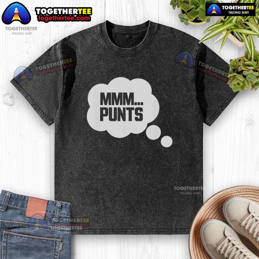 Top-MMM-Punts-Washed-T-Shirt in soft cotton, featuring a vintage design and relaxed fit, perfect for casual wear.