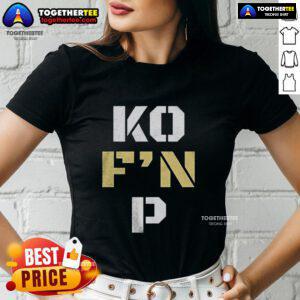Awesome Ko Fn P Ladies Tee featuring a stylish design, perfect for casual wear and expressing unique personality.