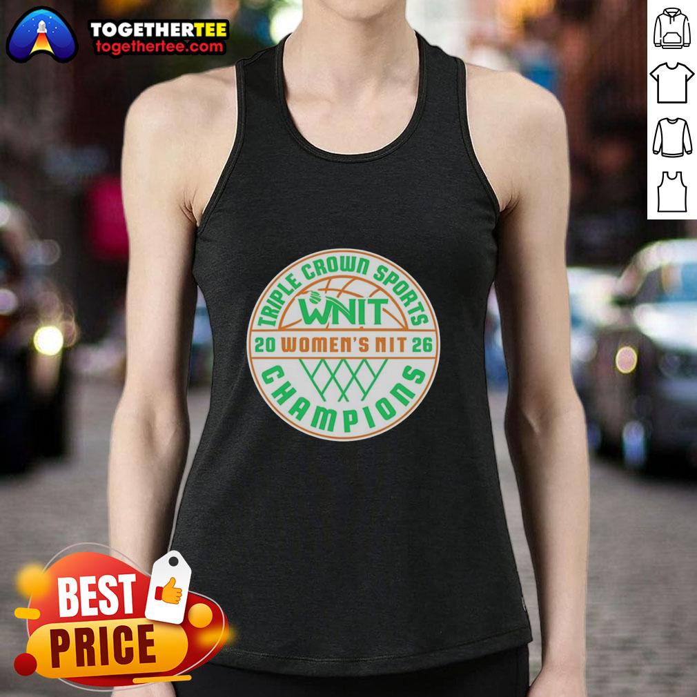 Alt Text: Awesome Marshall Thundering Herd 2026 Women's NIT MBB National Champions logo tank top design for fans.