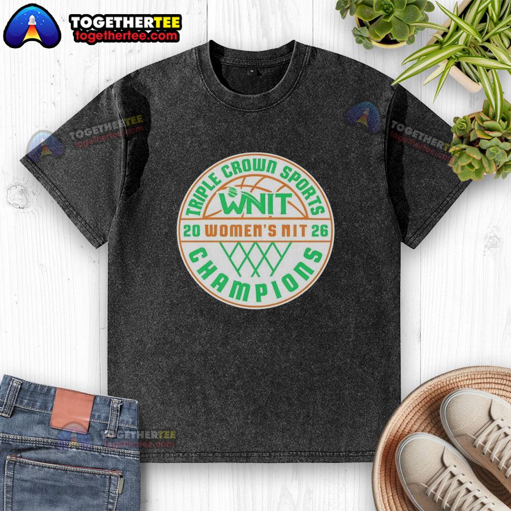 Awesome Marshall Thundering Herd 2026 Women's NIT MBB National Champions logo on a washed T-shirt for fans.
