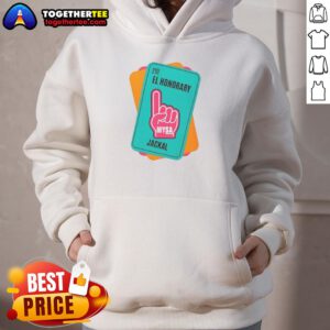 Good El Honorary Jackal Hoodie featuring a stylish design, perfect for casual wear and animal lovers.