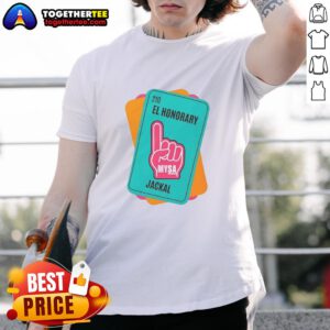 Good El Honorary Jackal T-Shirt featuring a stylish jackal graphic and vibrant colors for casual wear.