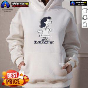 Good Lucy Van Pelt Peanuts 1960 hoodie featuring iconic cartoon character for vintage style and comfort.