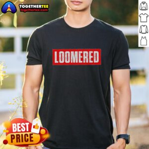 Premium Loomered Logo T-Shirt featuring a stylish design and comfortable fit, perfect for casual wear.