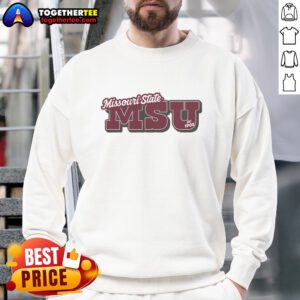 Premium Missouri State Est 1905 Maroon Sweatshirt showcasing logo and cozy design for fans and alumni.