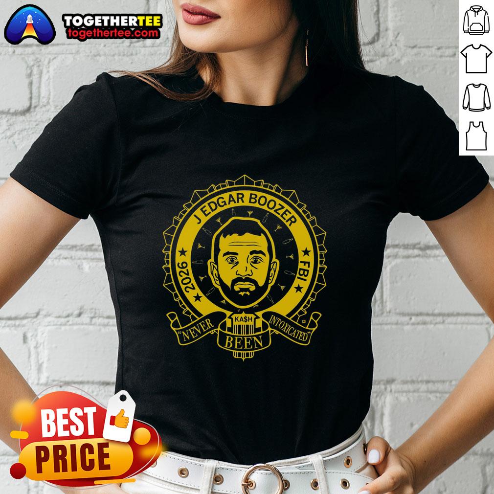Pretty J. Edgar Boozer Ladies Tee featuring a stylish design and comfortable fit for casual wear.